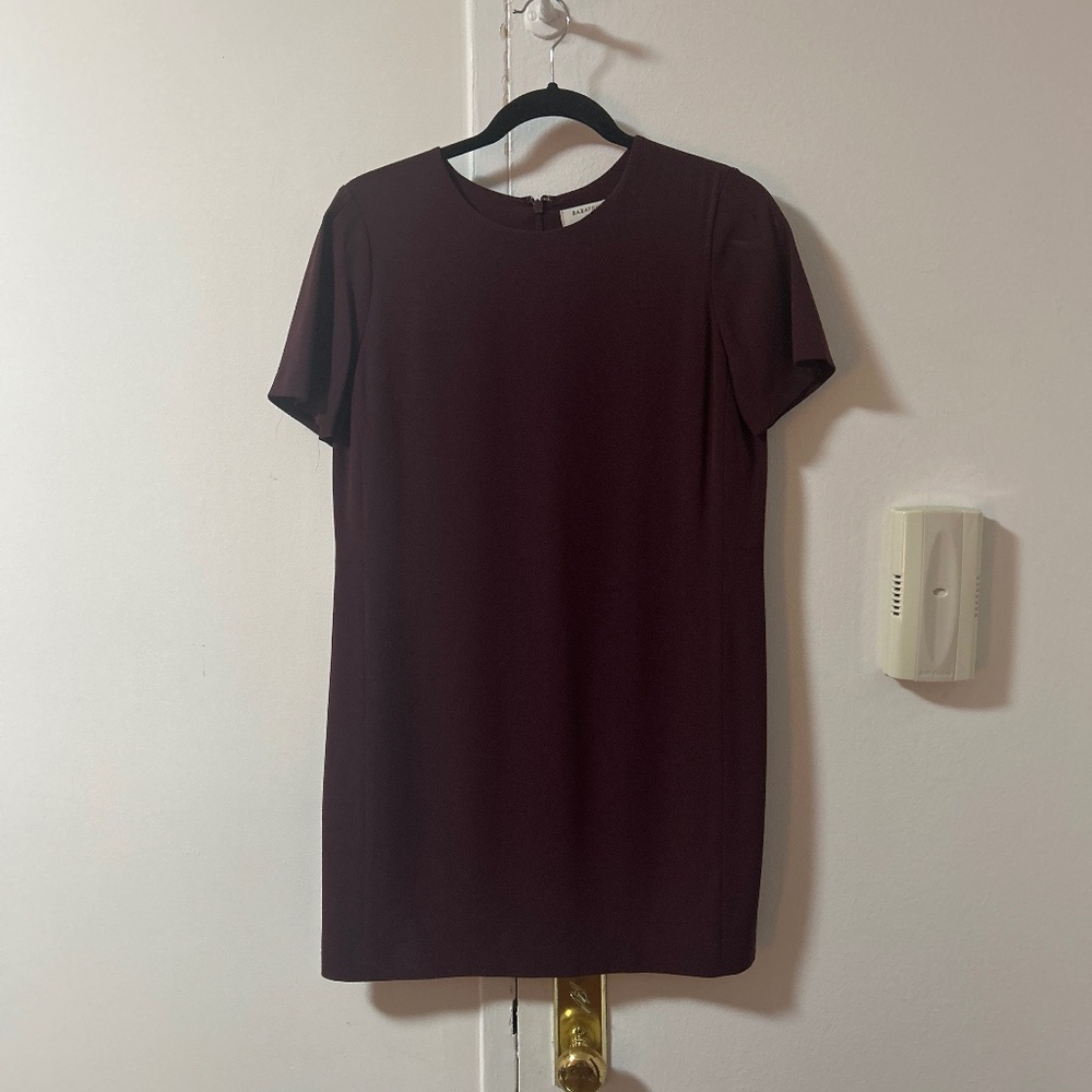 Aritzia Maroon Mini Dress Size 6